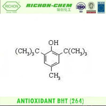 C15H24O Agent anti-oxydant plastique BHT / 2,6, di-tert-butyl-p-crésol / additif lubrifiant 264